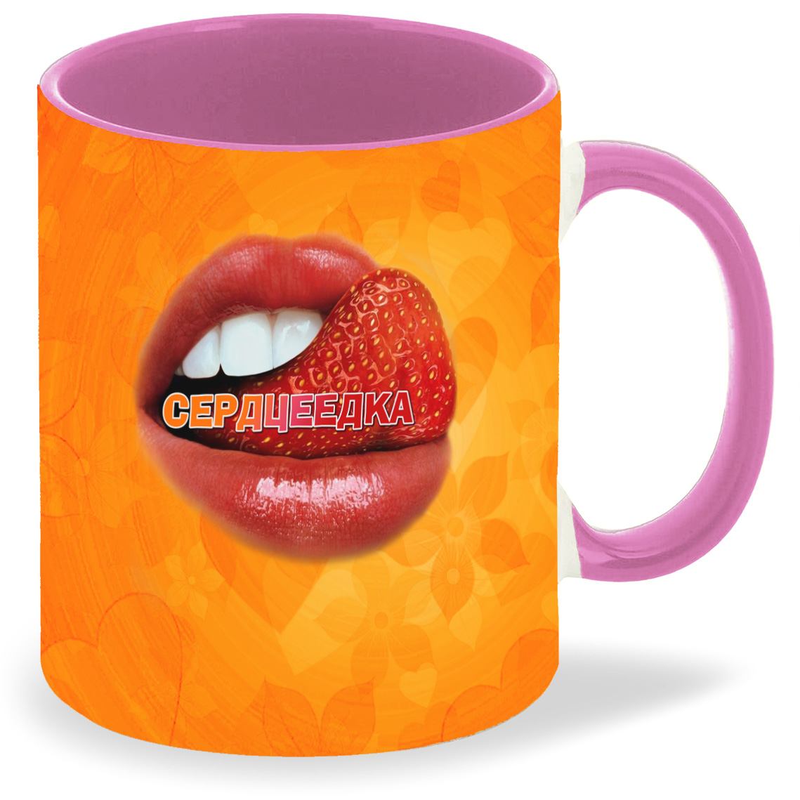 

Кружка CoolPodarok Сердцеедка, Сердцеедка