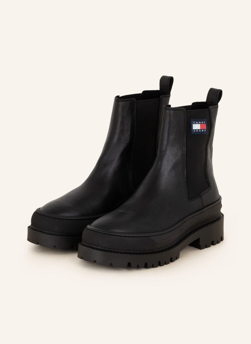 

Ботинки мужские Tommy Jeans 1001326895 черные 41 RU (доставка из-за рубежа), 1001326895