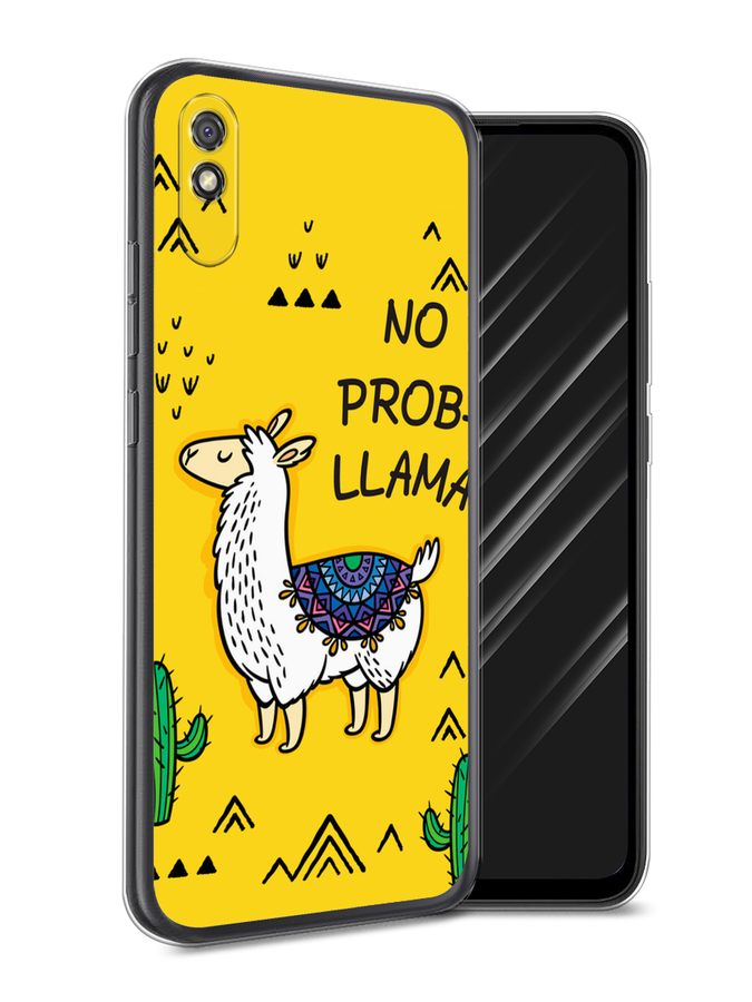 

Чехол Awog на Xiaomi Redmi 9A "No probLLama", Разноцветный, 38950-2