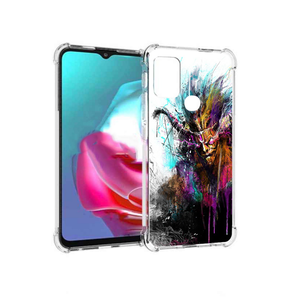 

Чехол MyPads Tocco для Motorola Moto G яркий дьявол (PT227061.346.709), Прозрачный, Tocco