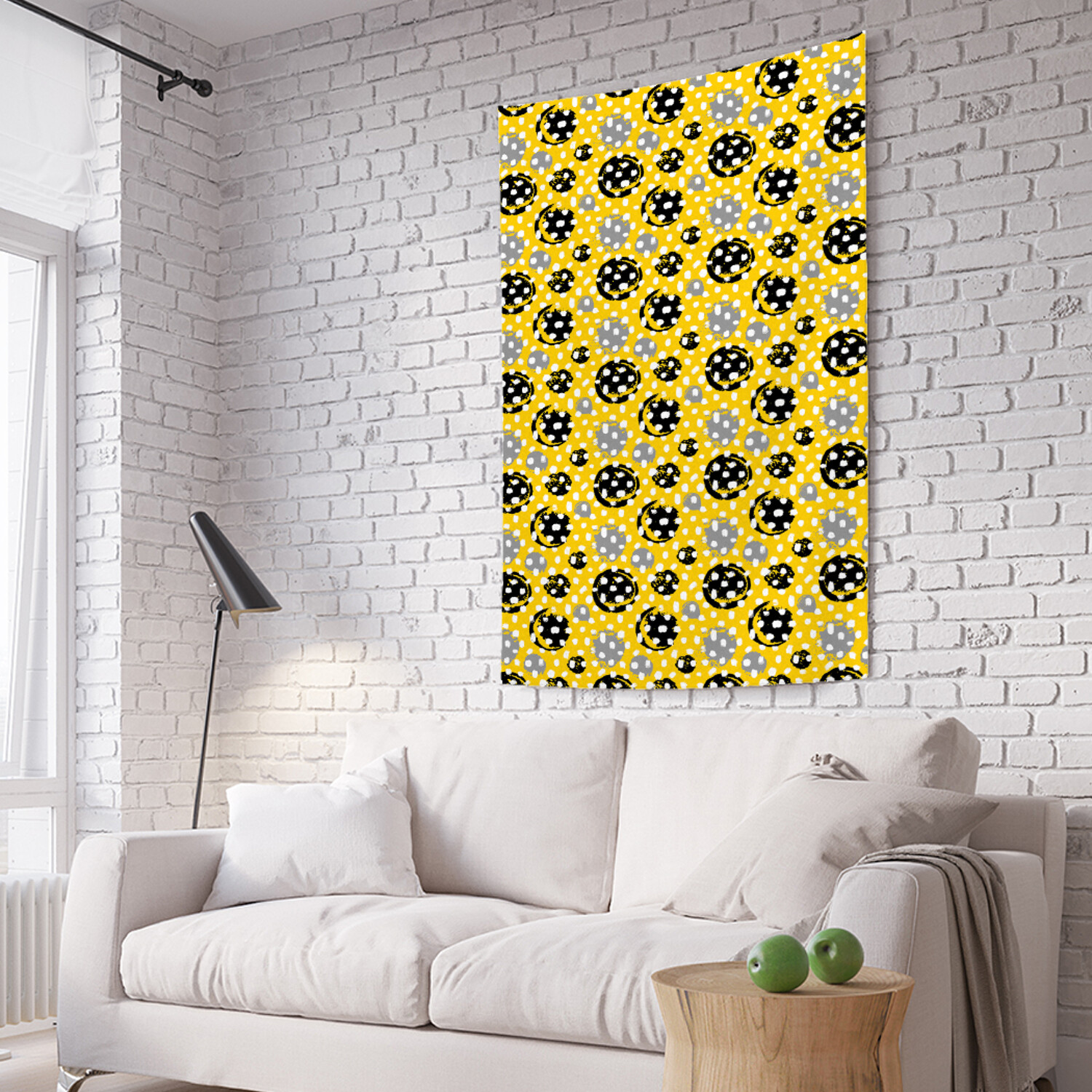 

Вертикальное фотопанно на стену JoyArty Круги гранж 150x200 см, Круги гранж