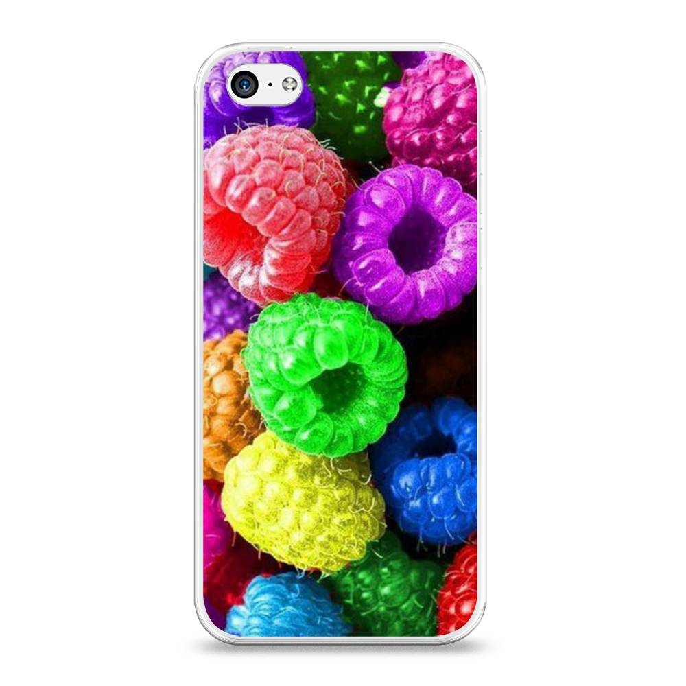 

Чехол Awog на Apple iPhone 5C / Айфон 5C "Разноцветная малина", 10250-10