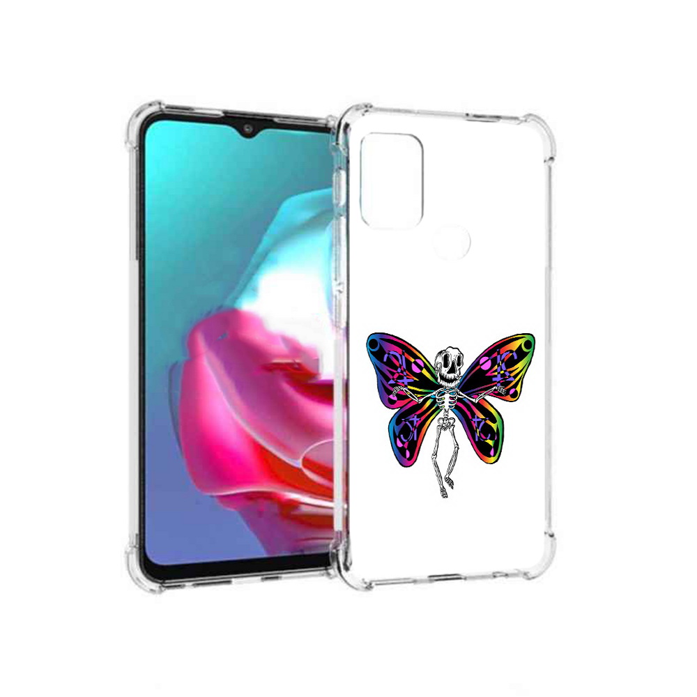 

Чехол MyPads Tocco для Motorola Moto G эффект бабочки (PT227061.346.701), Прозрачный, Tocco