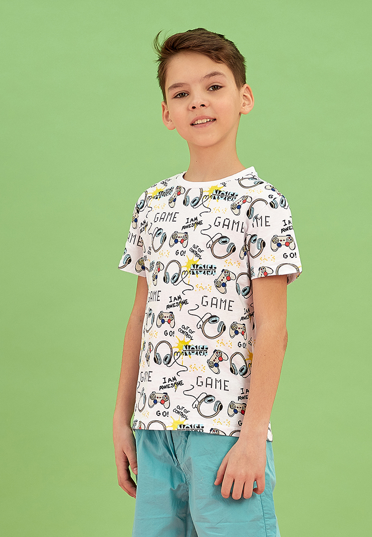 

Футболка детская Daniele patrici SS20C82801263 белый р.134, SS20C82801263