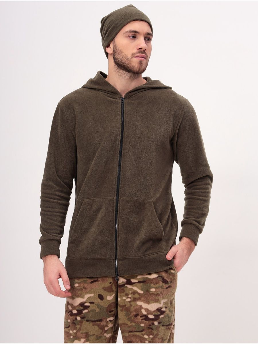 фото Толстовка мужская mom №1 mom-88-0124f хаки l