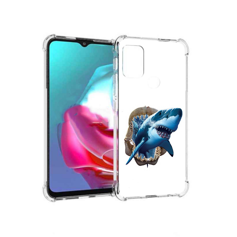 

Чехол MyPads Tocco для Motorola Moto G челюсти (PT227061.346.675), Прозрачный, Tocco