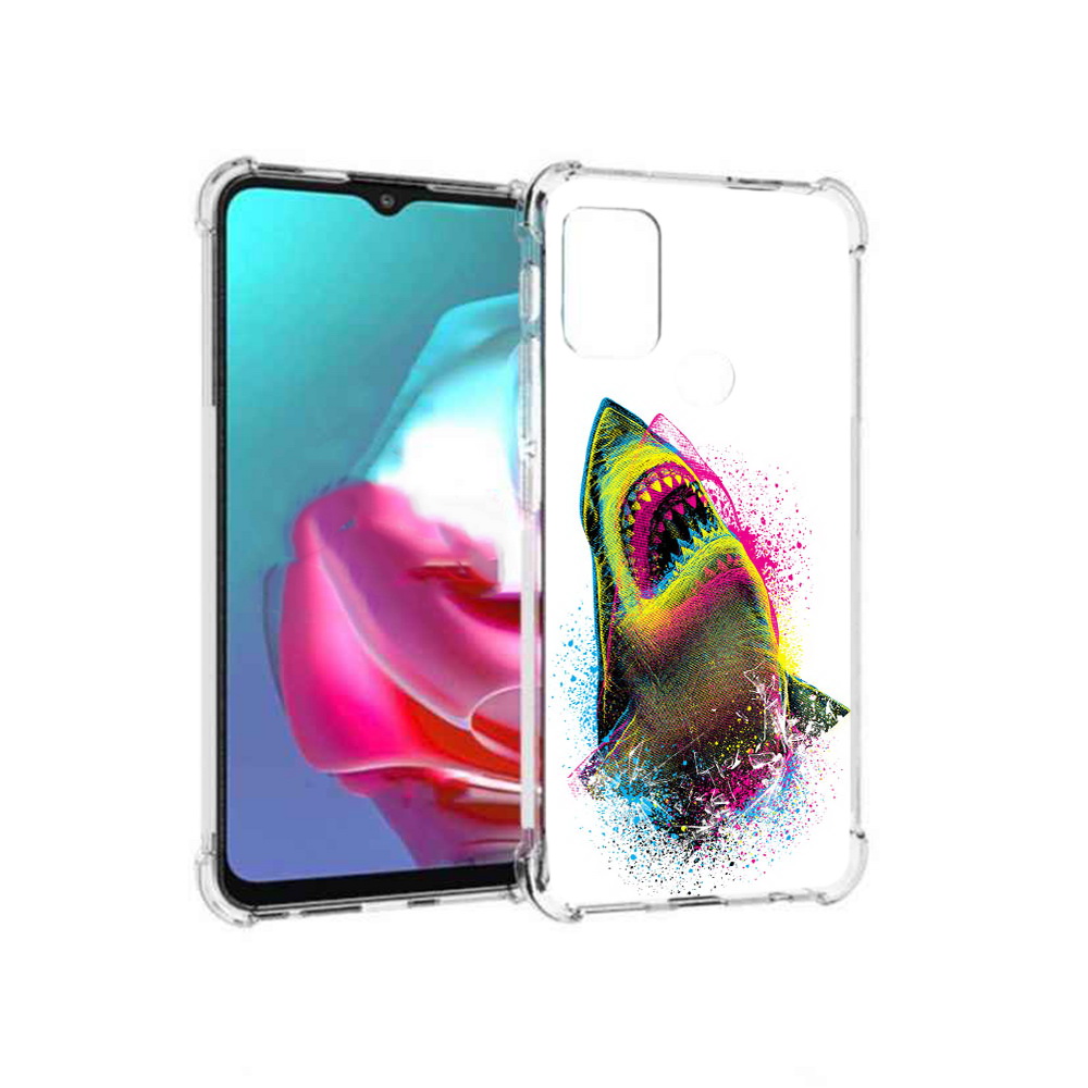 

Чехол MyPads Tocco для Motorola Moto G челюсти-2 (PT227061.346.674), Прозрачный, Tocco