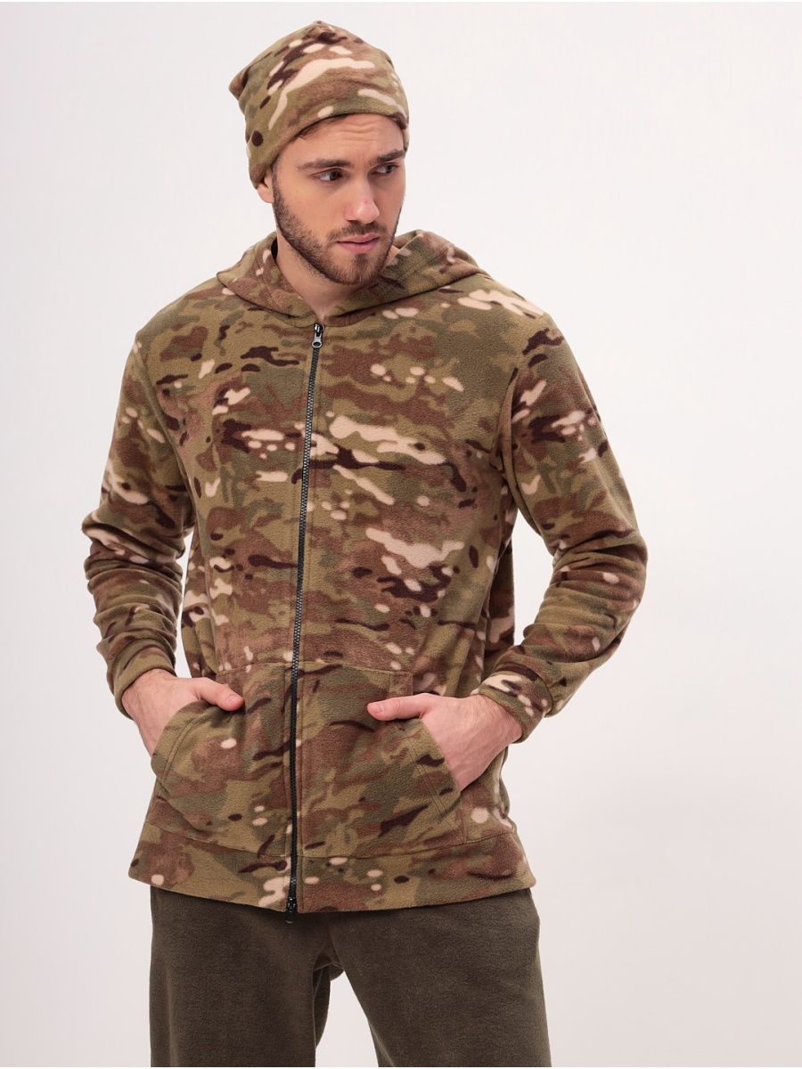 

Толстовка мужская MOM №1 MOM-88-0124F коричневая 3XL, Коричневый, MOM-88-0124F