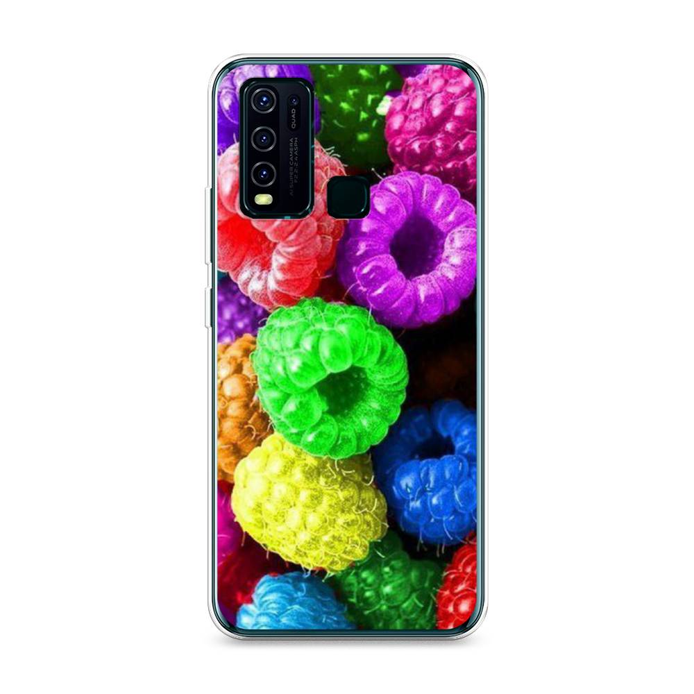 

Чехол Awog "Разноцветная малина" для Vivo Y30, 263150-10