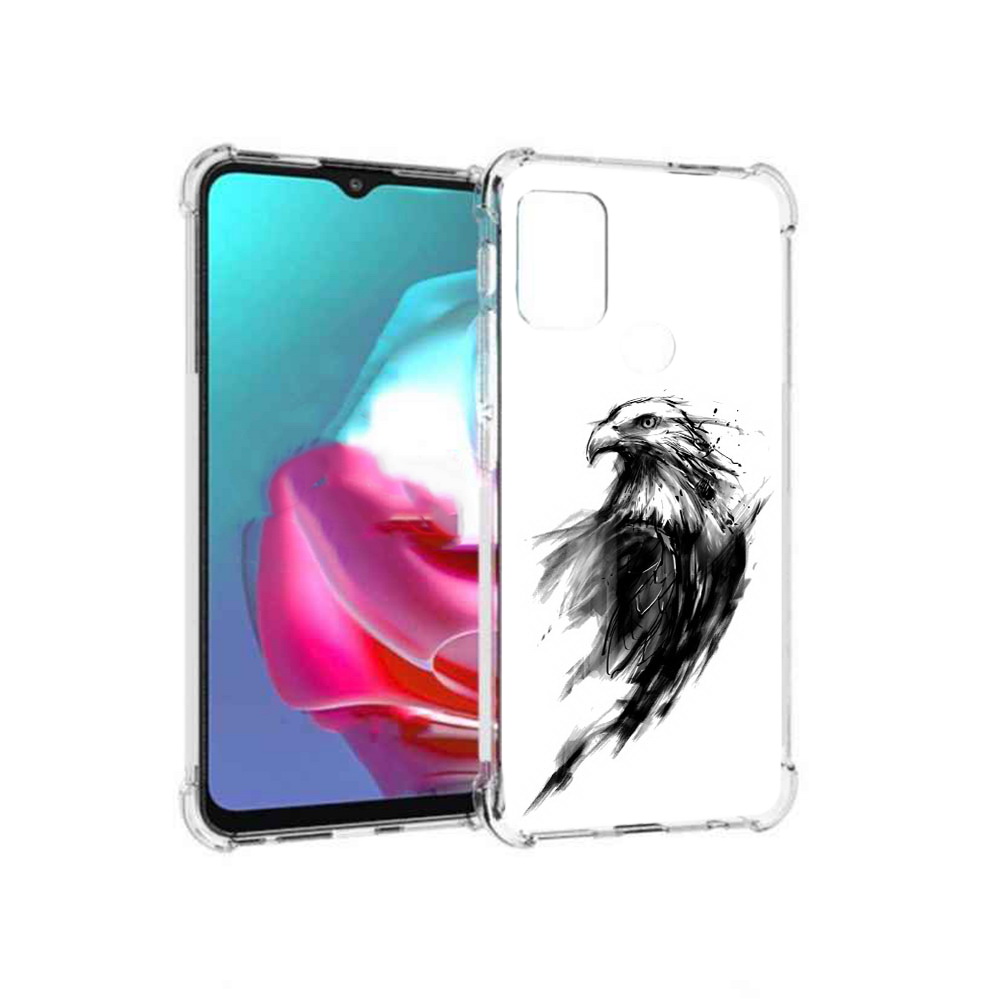 

Чехол MyPads Tocco для Motorola Moto G чб птица (PT227061.346.670), Прозрачный, Tocco