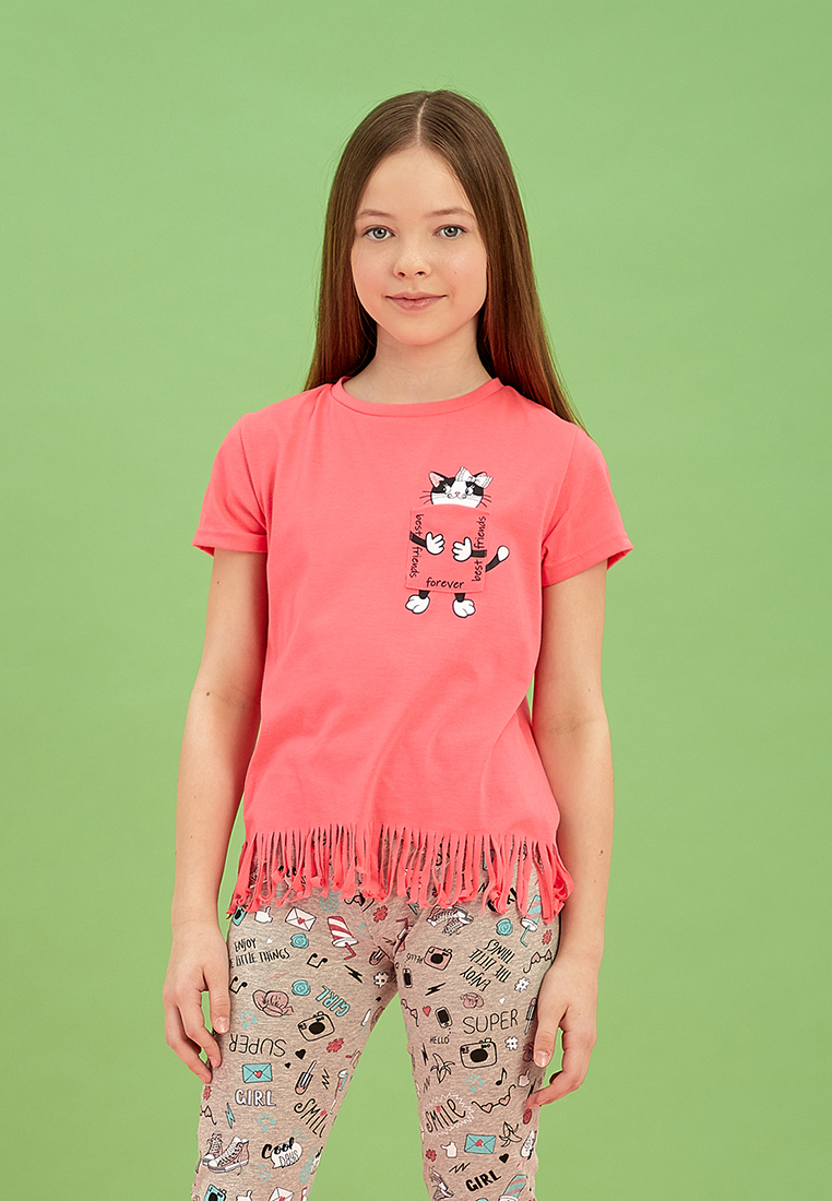 

Футболка детская Daniele patrici SS20C56801436 розовый р.134, SS20C56801436