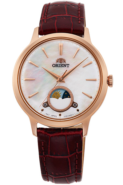 Наручные часы женские Orient RA-KB0002A10B бордовые