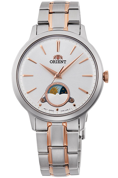 Наручные часы женские Orient RA-KB0001S10B серебристые/золотистые