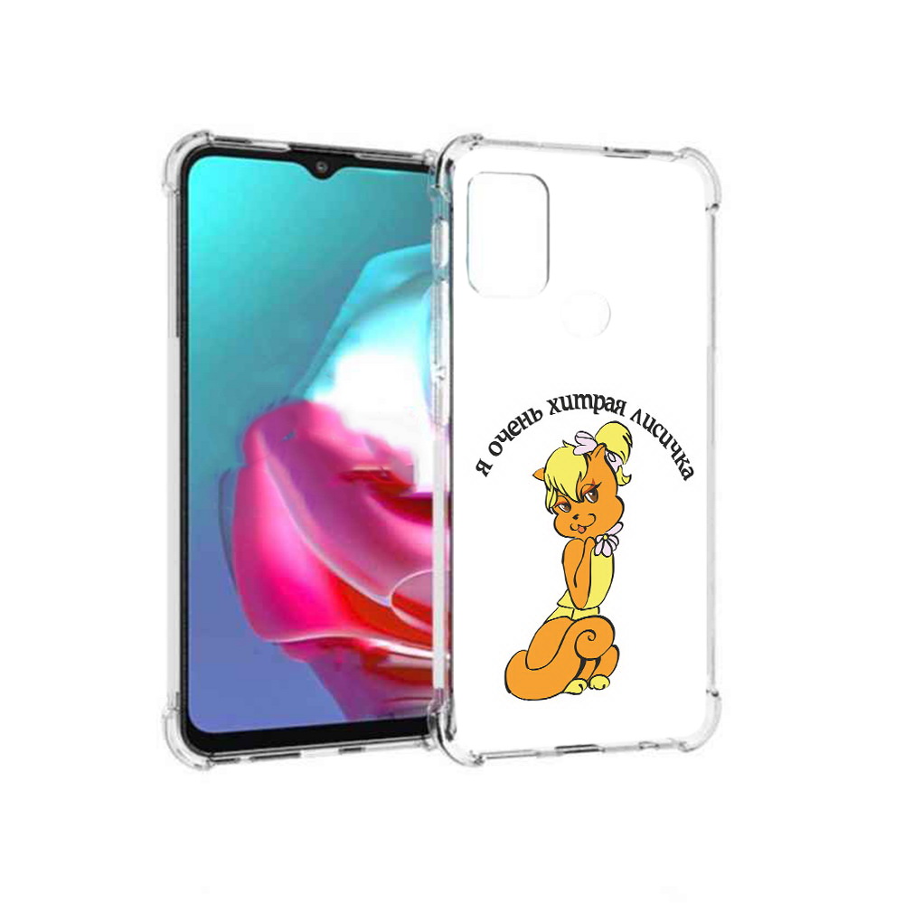 

Чехол MyPads Tocco для Motorola Moto G хитрая лиса (PT227061.346.665), Прозрачный, Tocco