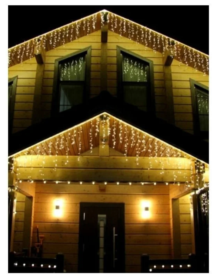 гирлянда бахрома уличная 25 метров