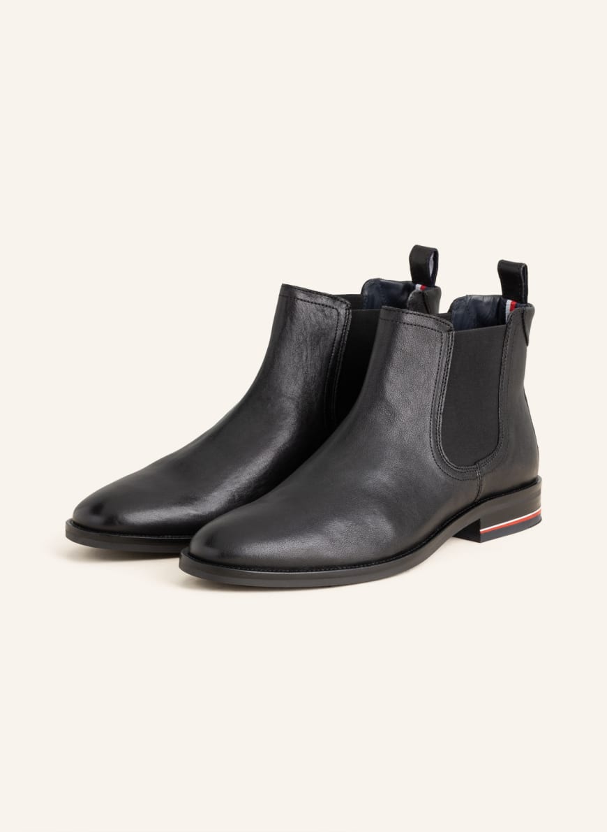 

Ботинки мужские Tommy Hilfiger 1001326848 черные 41 RU (доставка из-за рубежа), 1001326848