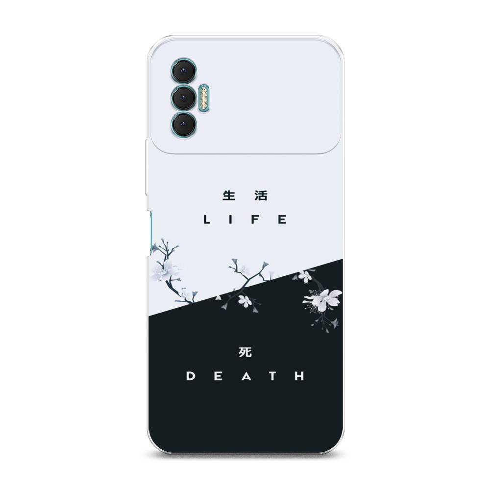 

Чехол Awog на Tecno Spark 8P "Life and death", Разноцветный, 301450-7