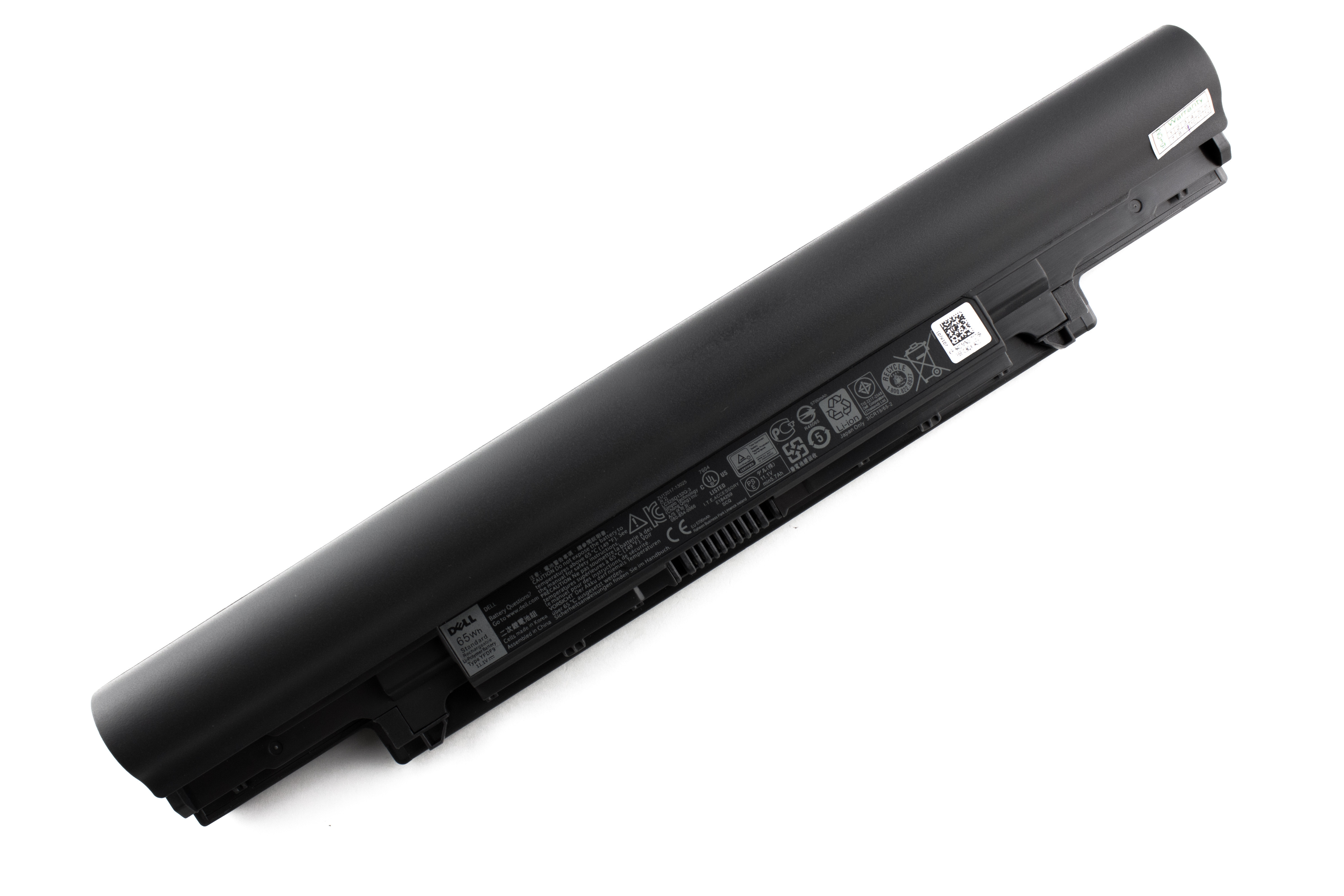 

Аккумулятор для ноутбука Dell Latitude 3340 (11.1V 5700mAh) ORG 451-BBIY 7WV3V H4PJP