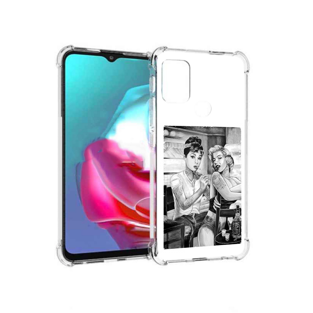 

Чехол MyPads Tocco для Motorola Moto G тату мастер (PT227061.346.637), Прозрачный, Tocco