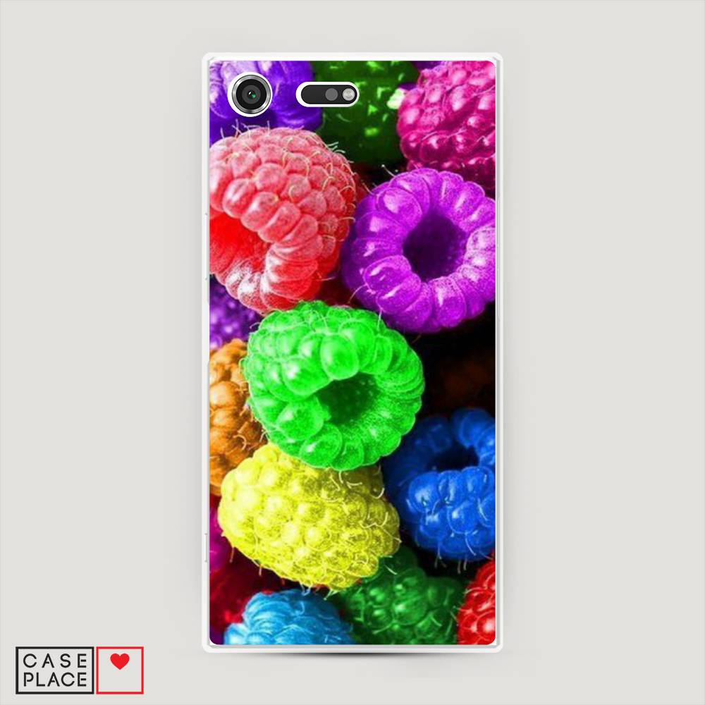 

Чехол Awog "Разноцветная малина" для Sony Xperia XZ Premium, 52450-10