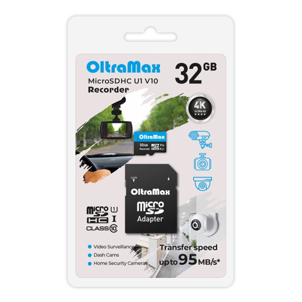 

Карта памяти OLTRAMAX Micro SDHC Гб Orion_1366559 (1366559), Orion_1366559