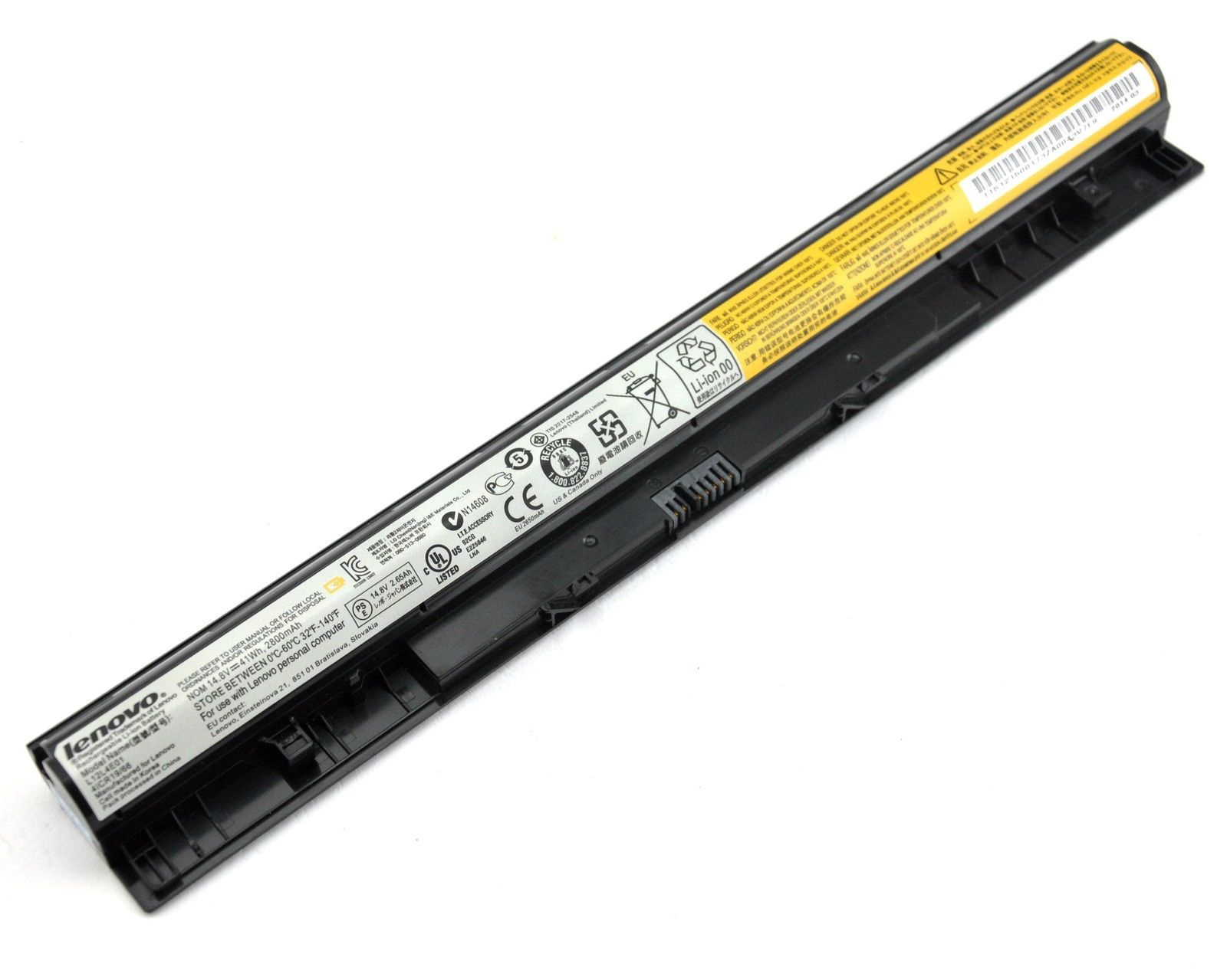 

Аккумулятор для ноутбука Lenovo G500S G510S G50-30 (14.4V 2200mAh) L12M4E01 L12S4E01