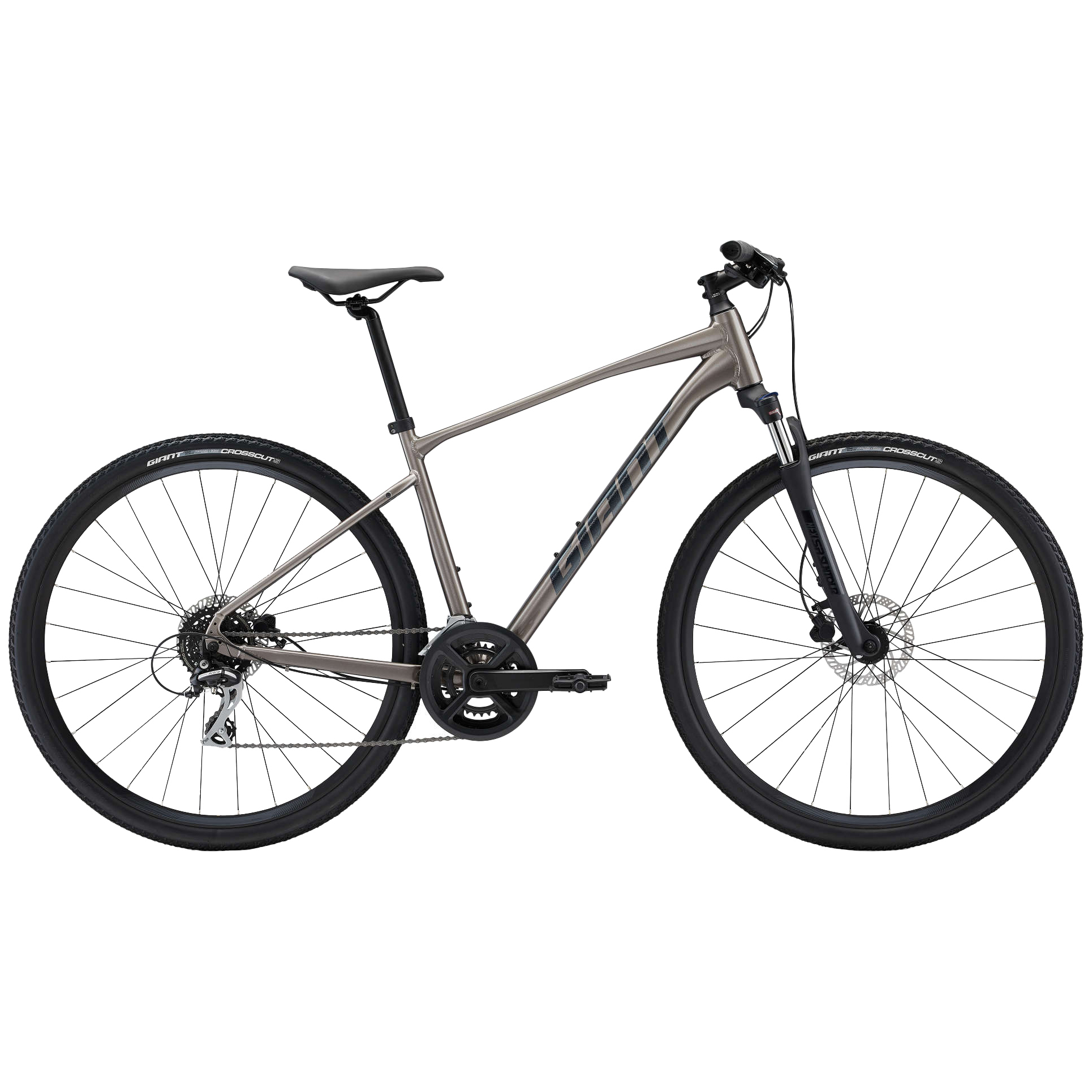 фото Велосипед giant roam 3 2022 l metal gray