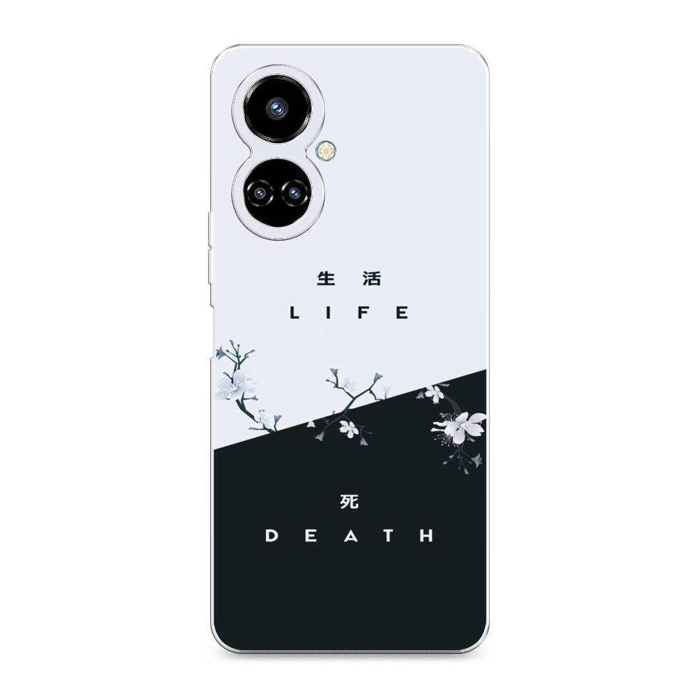 

Чехол Awog на Tecno Camon 19/19 Pro 4G "Life and death", Разноцветный, 301650-7