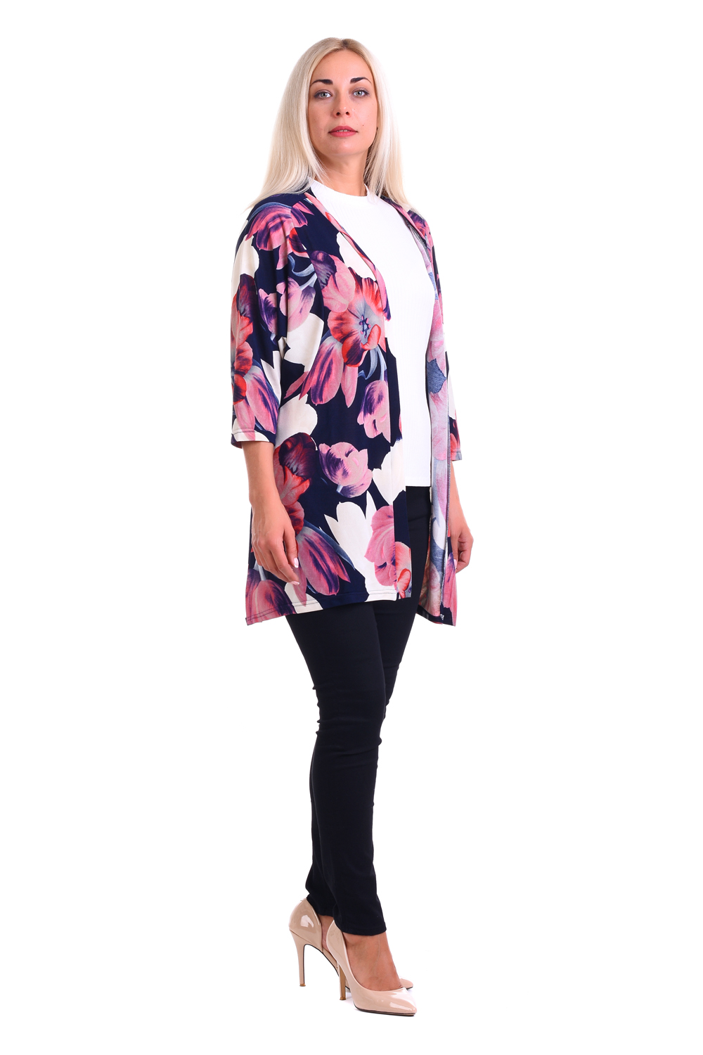 

Кардиган женский OLSI 1813012 синий 64 RU, 1813012