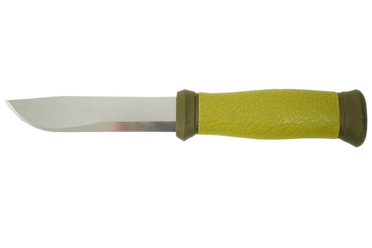 Туристический нож Morakniv 2000 Green, коричневый