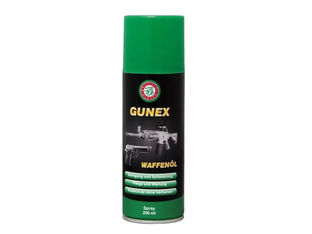 Масло оружейное Ballistol Gunex spray, спрей, 200 мл