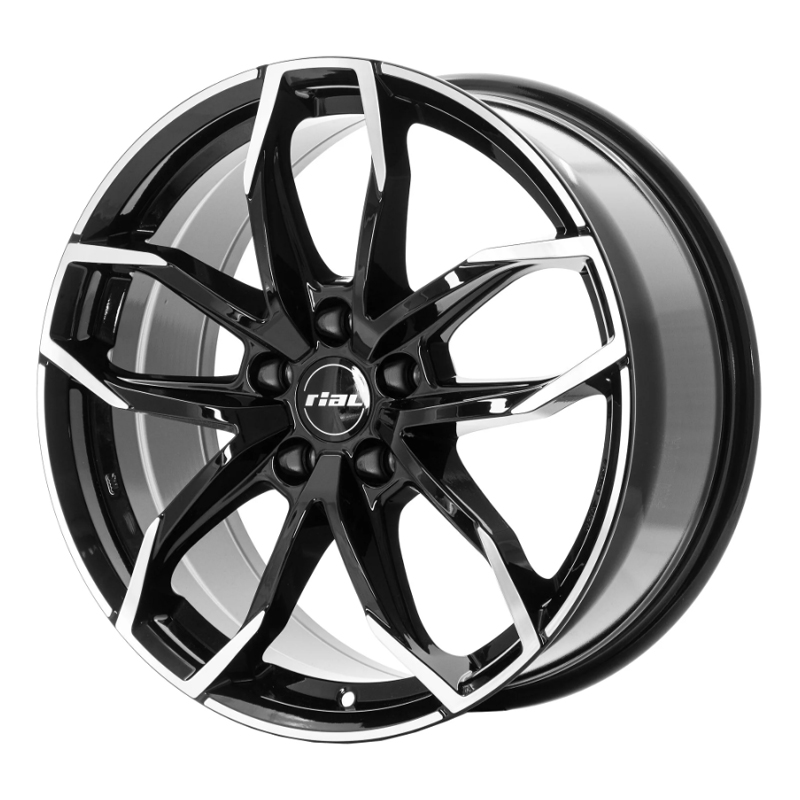 Колесный диск RIAL, Lucca 6.5x17/4x100ET49 54.1 DiamantBlackFrontPolished