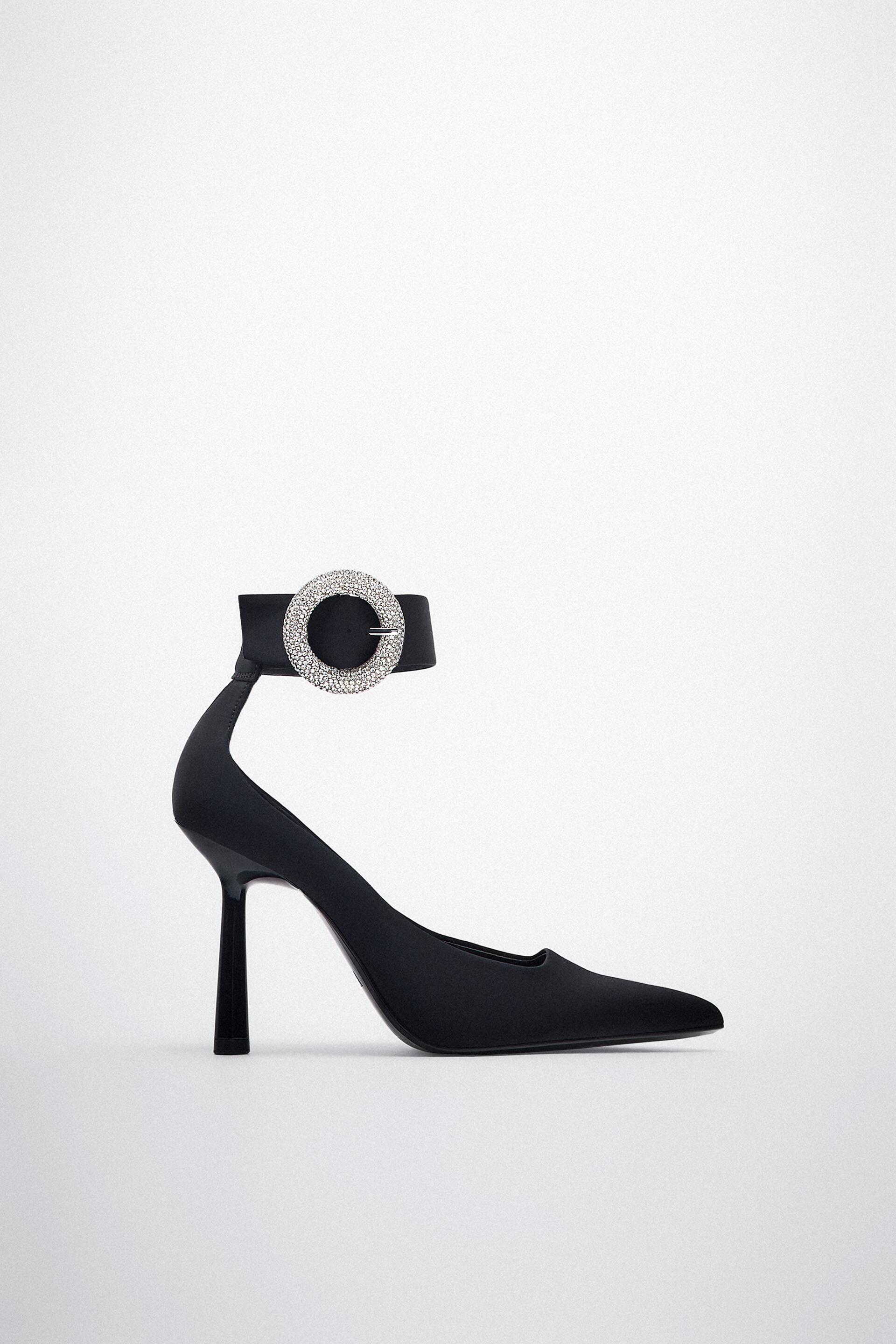 

Туфли женские ZARA 12262010 черные 40 RU (доставка из-за рубежа), 12262010