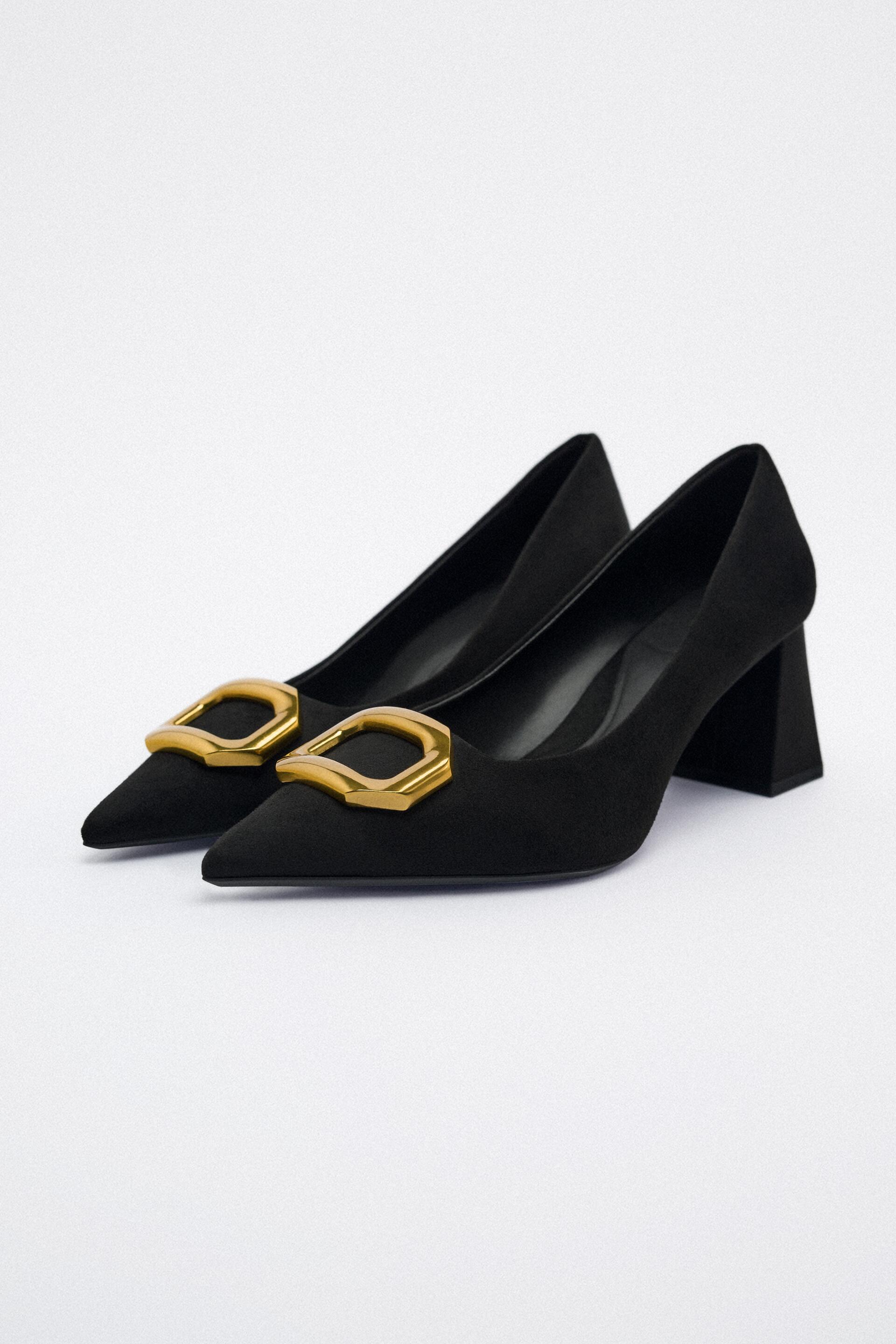 

Туфли женские ZARA 222154 черные 38 RU (доставка из-за рубежа), 222154