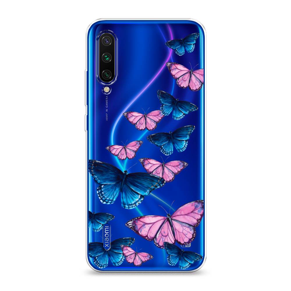 

Чехол Awog на Xiaomi Mi CC9E/Mi A3 "Полет бабочек", Разноцветный, 35950-2