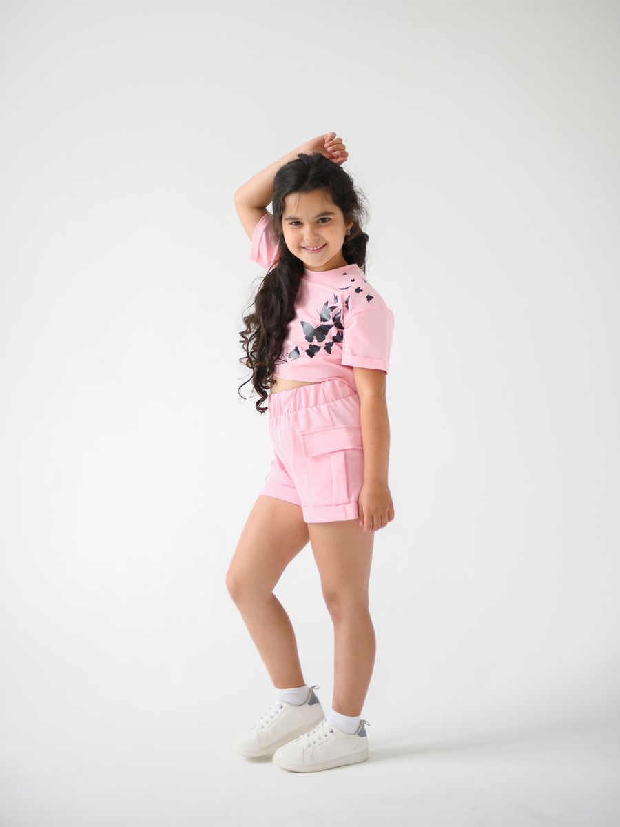 Шорты детские LikeRostik 1205, розовый, 128