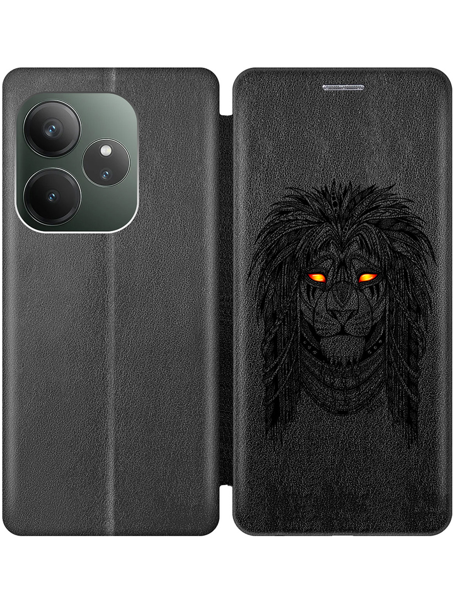 

Чехол-книжка на Realme GT 6 / GT 6T / GT Neo 6 / GT Neo 6 SE с принтом черный 811762, Черный;прозрачный;красный;оранжевый, 783984412