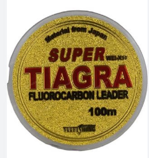 Леска зимняя Tiagra Fluorocarbon 0.08 30м