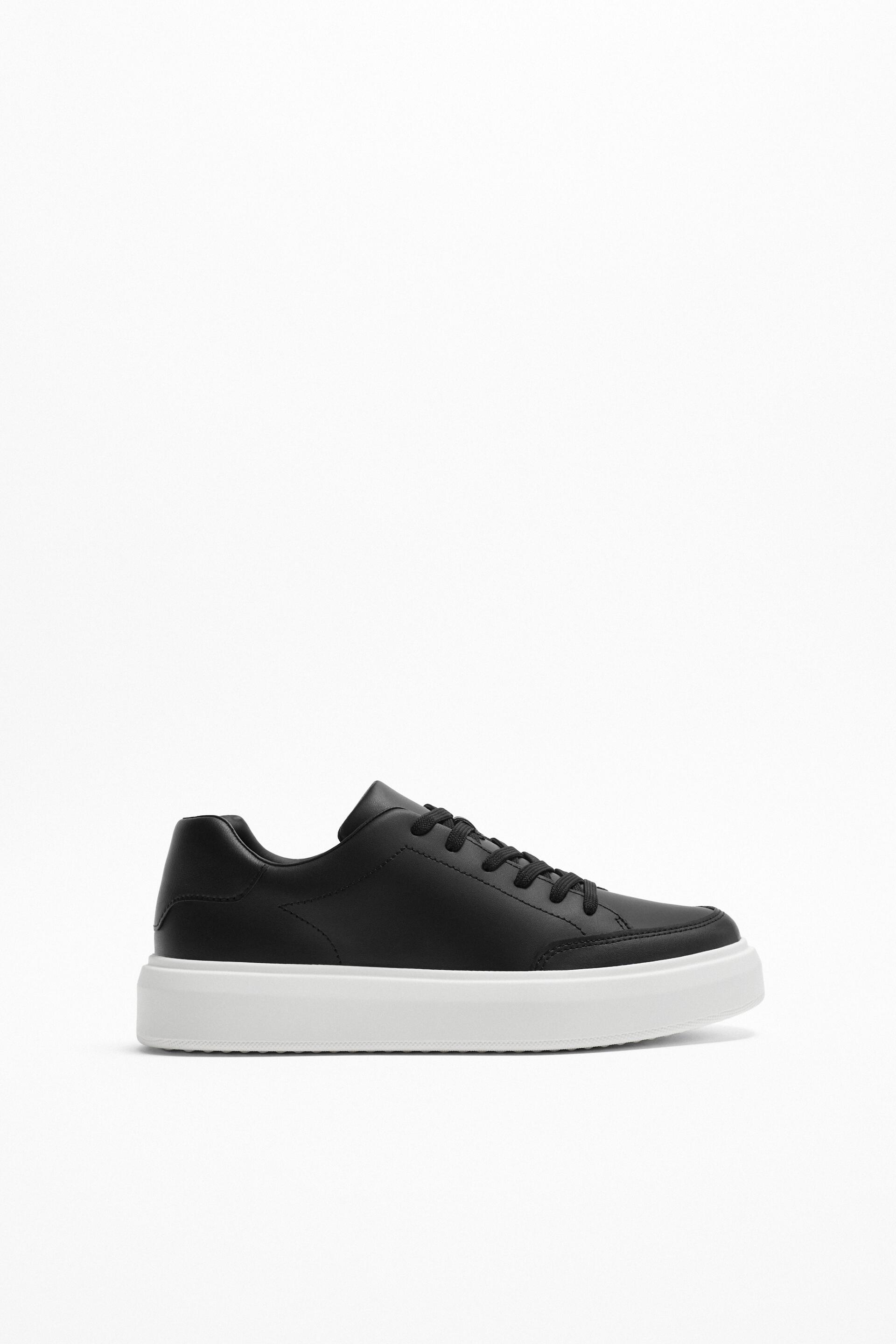 

Кеды мужские ZARA 12245020 черные 40 RU (доставка из-за рубежа), 12245020