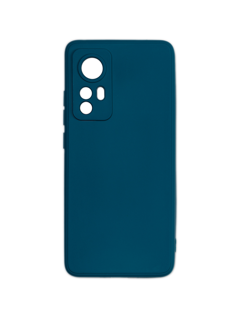 

Чехол для Xiaomi 12, 12X 5G с защитой камеры, с подкладкой, синий, ZSMF-XIA-12X-5G