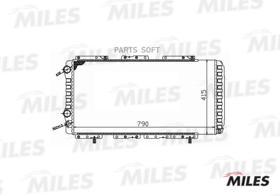 

Радиатор fiat ducato/citroen jumper/peugeot boxer 2.0/1.9d-2.8td 94-