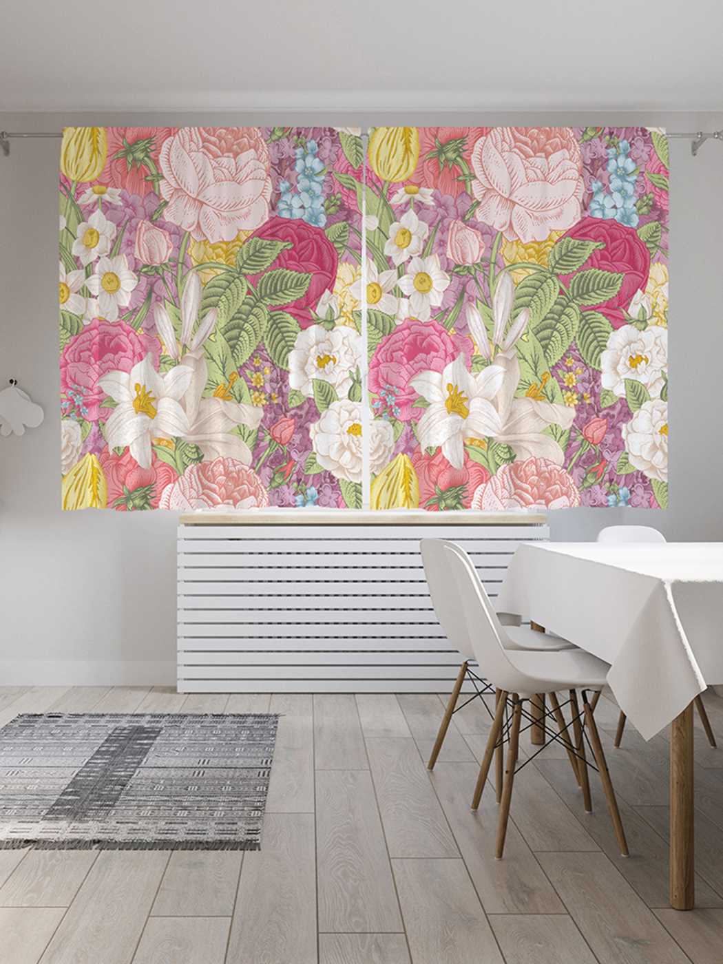 

Классические шторы JoyArty "Плотные насаждения", серия Oxford DeLux, 2 полотна 145x180 см, Плотные насаждения