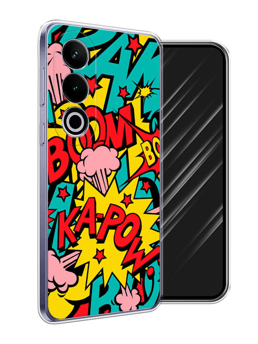 

Чехол Awog на OnePlus Ace 3V "Постер pop art", Бирюзовый;желтый;красный, 154850-1