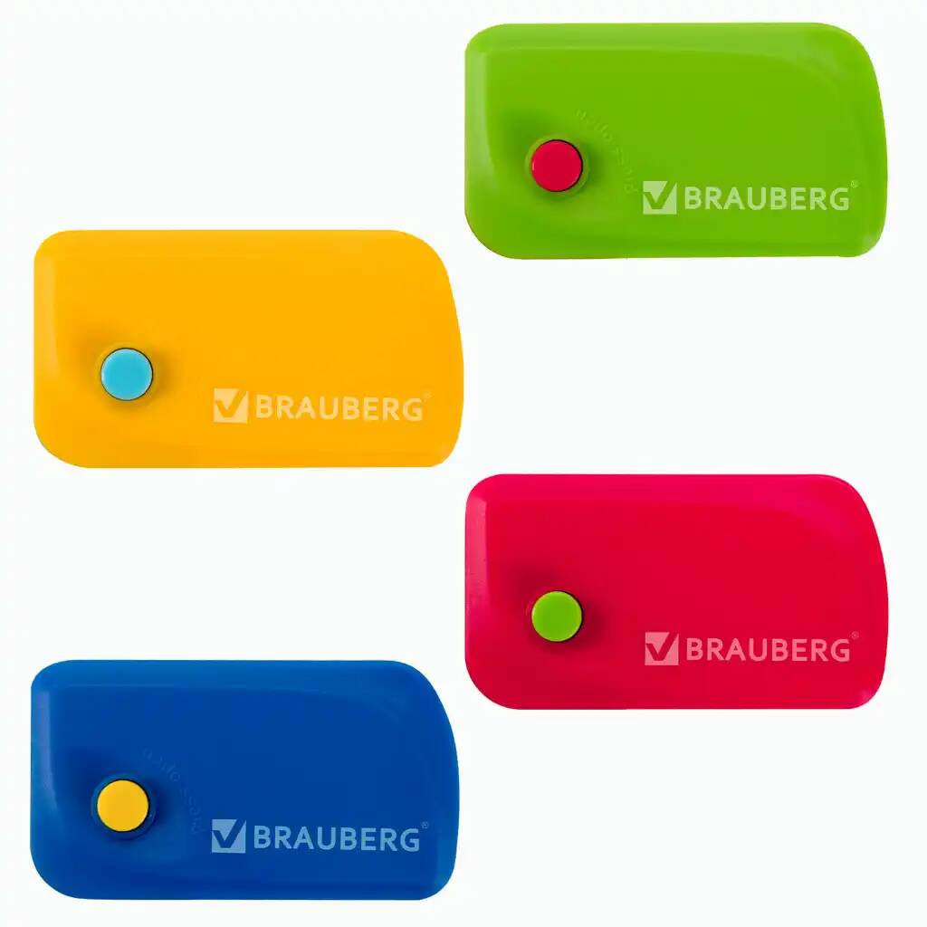 

Резинка стирательная BRAUBERG Delta 12 шт, Разноцветный