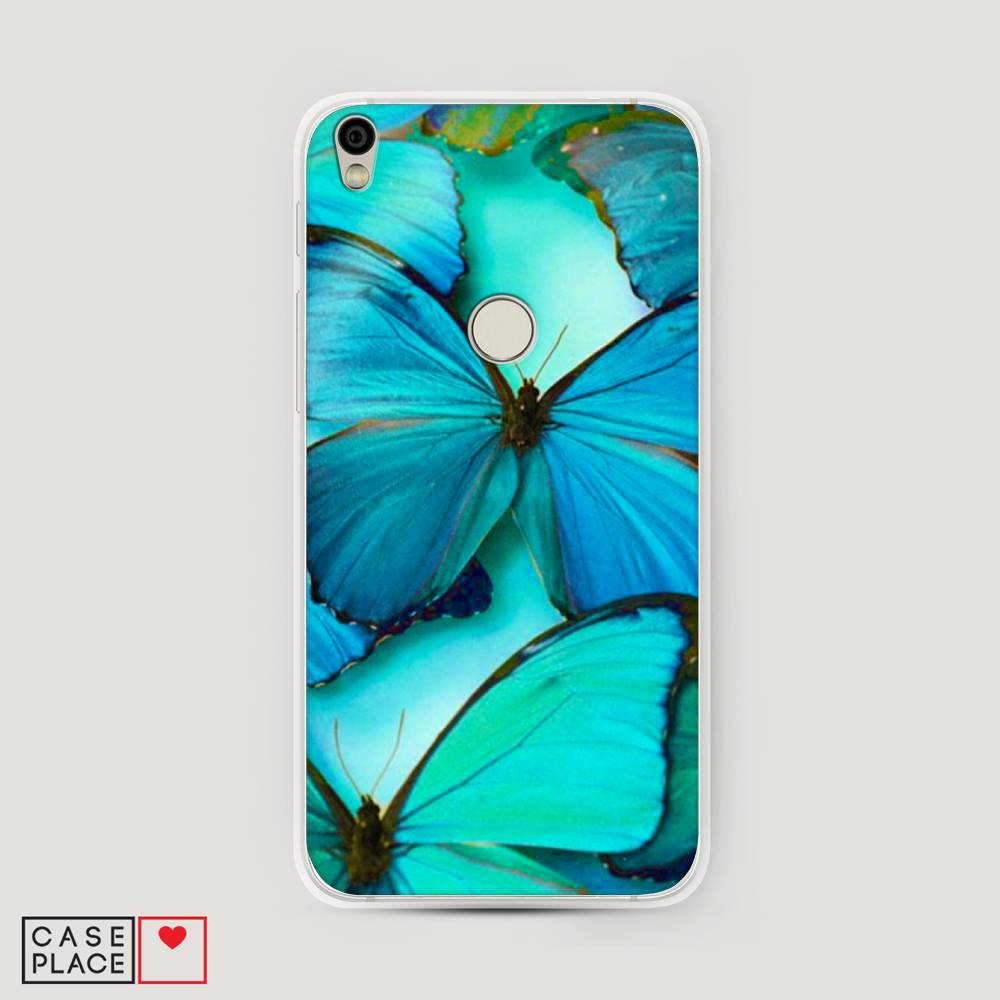 

Чехол Awog на Alcatel Shine Lite / Алкатель Shine Lite "Неоновые бабочки", 170350-4