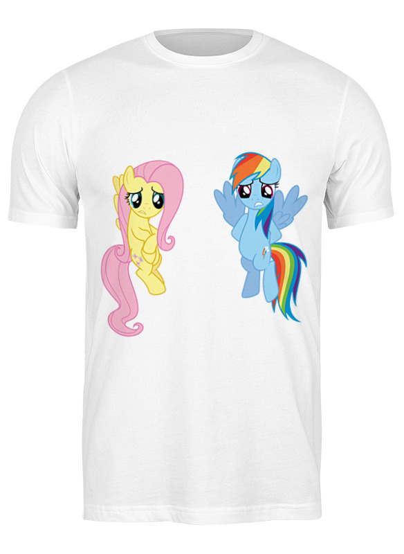 

Футболка мужская Printio My little pony friendship is magic белая S, Белый, My little pony friendship is magic