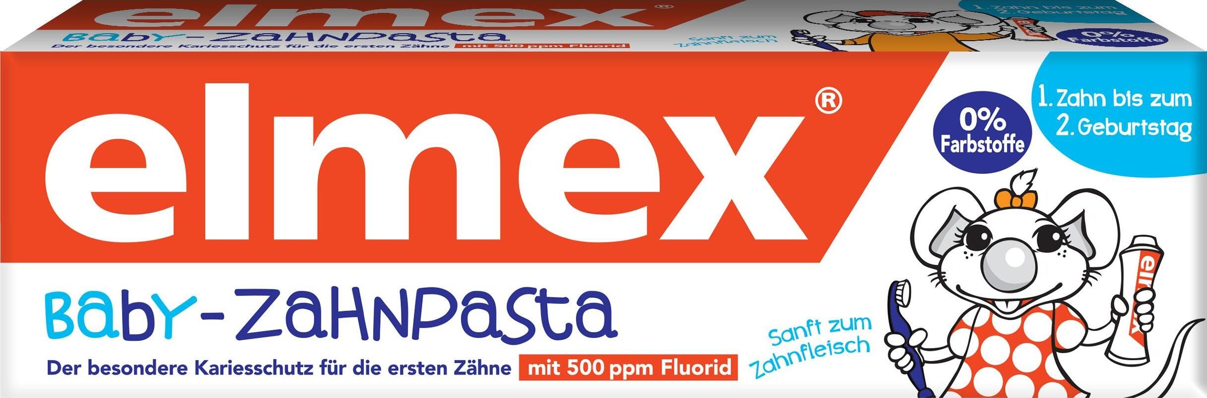 COLGATE Зубная паста Элмекс для детей 0 до 2 лет 50 мл  /