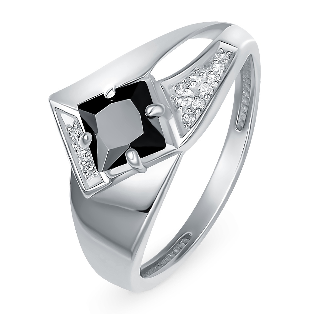 

Кольцо из серебра р.  585Gold 701013529, фианит, 701013529