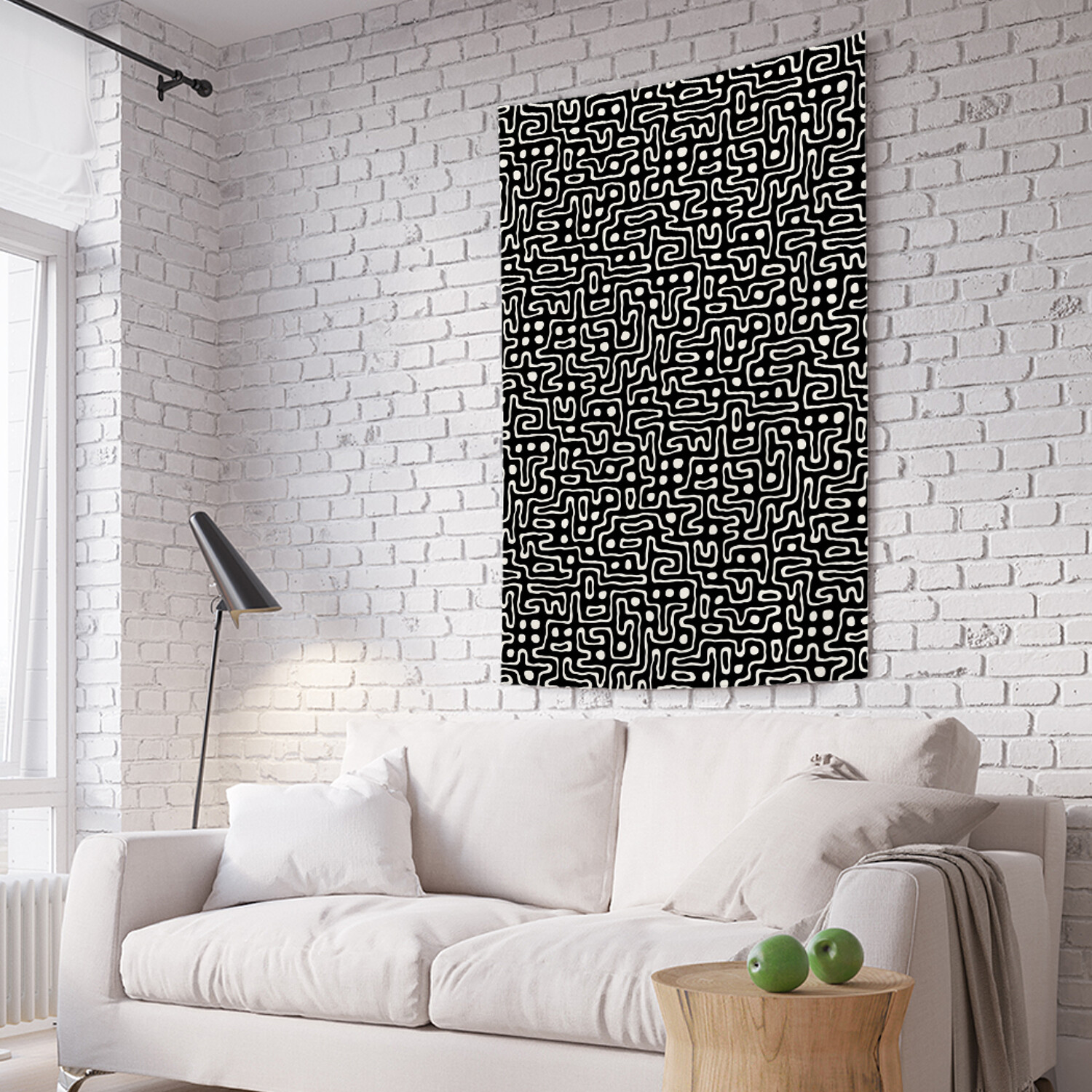 

Вертикальное фотопанно на стену JoyArty Сложный лабиринт 150x200 см, Сложный лабиринт