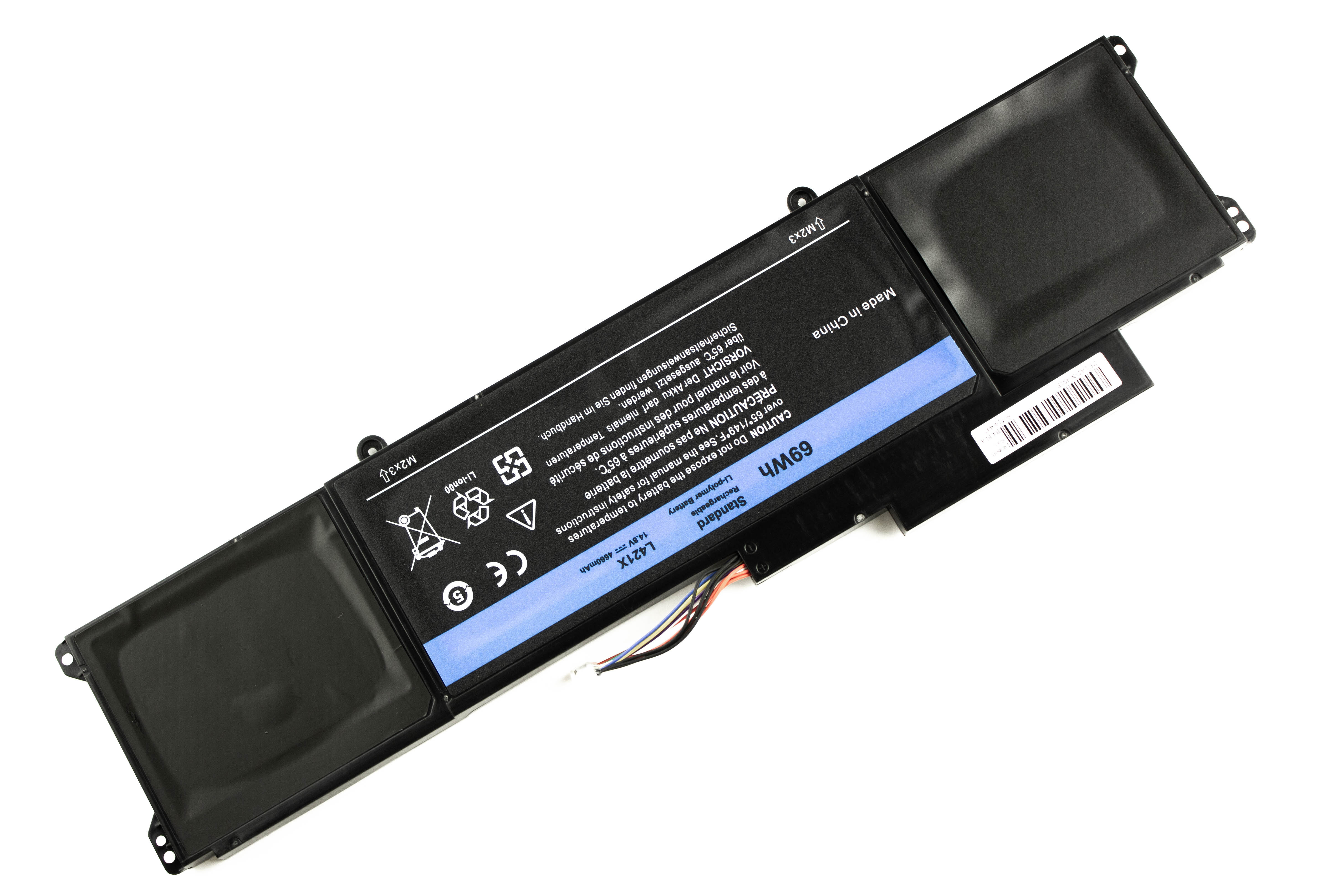 

Аккумулятор для ноутбука Dell XPS 14-L421x (14.8V 4660mAh) 4RXFK C1JKH